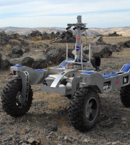 The project will deploy the K-Rex rover (Credit: Lorenzo Fluckiger/NASA)