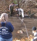 Students were trained in Iowater protocol in the fall (Credit: Hannah Julich)