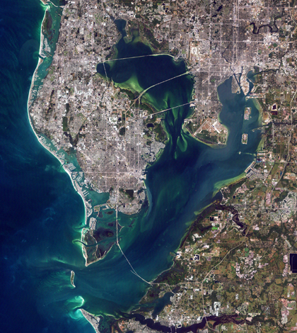 Tampa Bay (Credit: NASA)