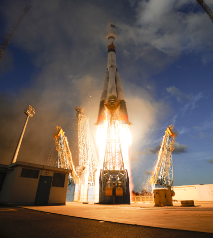 Sentinel-1 launch (Credit: ESA)
