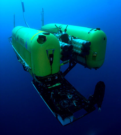 Nereus remote-controlled submarine (Credit: Advanced Imaging and Visualization Laboratory, Woods Hole Oceanographic Institution)