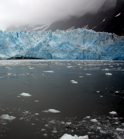 A glacier in Prince William Sound (Credit: Maureen, via Flickr)