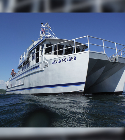 The R/V David Folger (Courtesy: Patricia Manley)