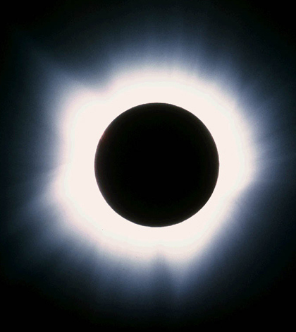 A total solar eclipse occurred on March 7, 1970. (Credit: National Optical Astronomy Observatory/Association of Universities for Research in Astronomy/National Science Foundation).