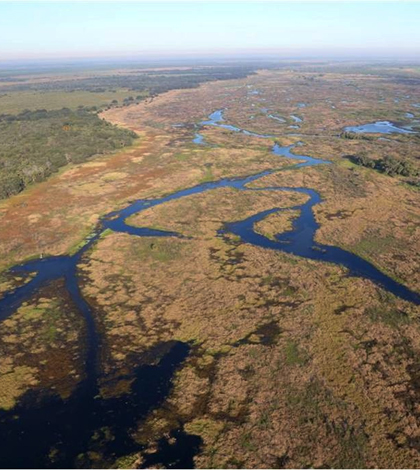 The area of the Kissimmee River targeted by the first restoration phase. (Credit: South Florida Water Management District, via Flickr/CC BY 2.0)