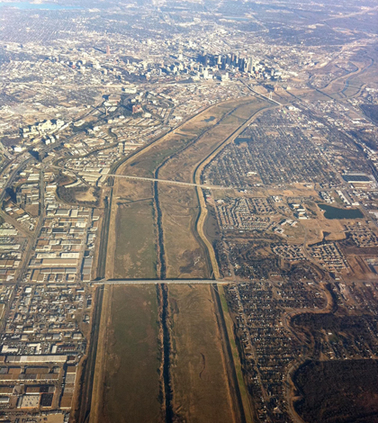 The Trinity River near Dallas (Credit: Glenn Harper/CC BY-SA 2.0)