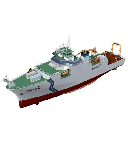 South Korea expands the scope of their research vessels. (Credit: Korean Institute of Ocean Science and Technology)