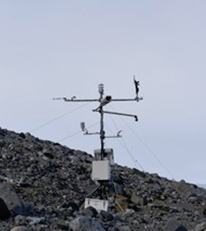 Weather station. (Credit: Dale Anderson / SETI)