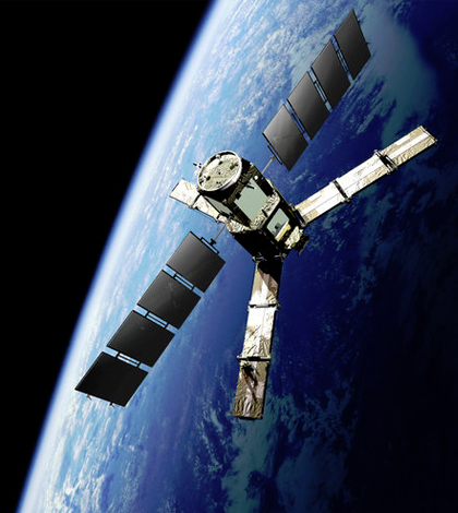 The European Space Agency's Soil Moisture and Ocean Salinity satellite can be used to measure ocean acidification. (Credit: ESA)