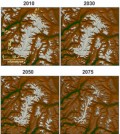 Glaciers are expected to retreat over time. (Credit: Garry Clarke)
