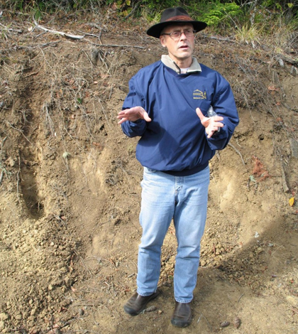 Markus Kleber, soil scientist at Oregon State University. (Credit: Tiffany Woods)