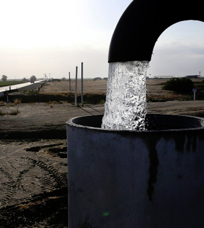 A California well being pumped. (Credit: Justin Sullivan / Getty Images)