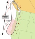 Cascadia subduction zone. (Credit: USGS)