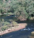 The Elk River was the site of a chemical spill in January 2014. (Credit: Stihler Craig / USFWS)