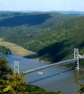 The Hudson River as seen from Bear Mountain.