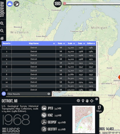 TopoView screenshot. (Courtesy USGS)