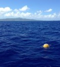 PacIOOS wave buoy off Tanapag, Saipan. (Courtesy of the University of Hawaii)