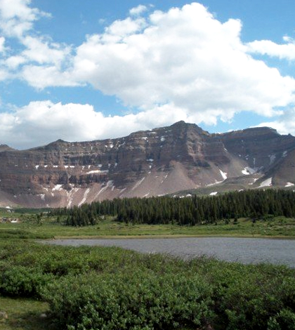 A recent study calculated how much rain water moves to the atmosphere instead of the oceans. (Credit: Stephen Good / University of Utah)