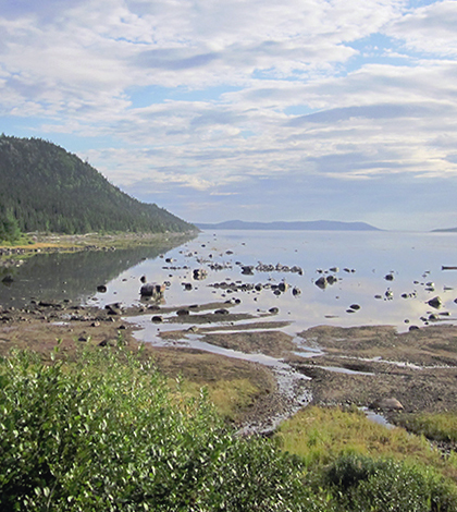 Lake Melville from Rigolet. (Credit: Prentiss Balcom)