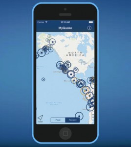 MyQuake smartphone app. (Courtesy of the University of California Berkeley)