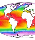 Sea surface temperatures. (Credit: Plumbago/CC BY-SA 3.0)