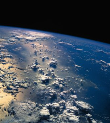 A monsoon approaches China. (Credit: NASA)