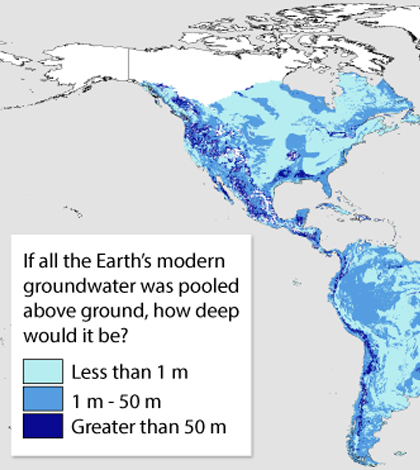 Groundwater map. (Credit: Tom Gleeson, et al.)