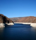 The Colorado River supplies water to Lake Mead, pictured here. (Credti: U.S. Geological Survey)