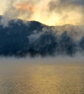 Lake evaporation. (Credit: Public Domain)