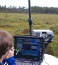 Camera test at Foljesjon, a lake in a research area west of Vanersborg, Sweden. (Courtesy of Linköping University)