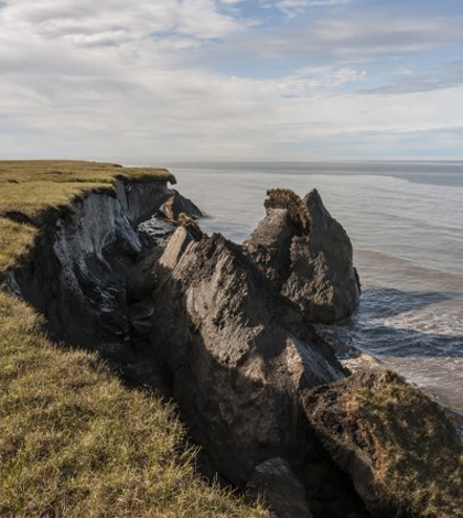 Researchers at the University of Colorado, Boulder are looking in to what impacts Arctic ice loss will have. (Credit: Katy Barnhart)