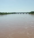 Cimarron River near Guthrie, Oklahoma. (Credit: National Weather Service)