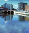 The Flint River in Michigan circa 1979. (Credit: U.S. Army Corps of Engineers)