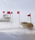 Whillans Ice Stream field camp on Antarctica. (Credit: Matt Siegfried / Scripps Oceanography)
