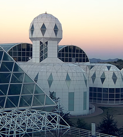 The Biosphere 2. (Credit: University of Arizona)