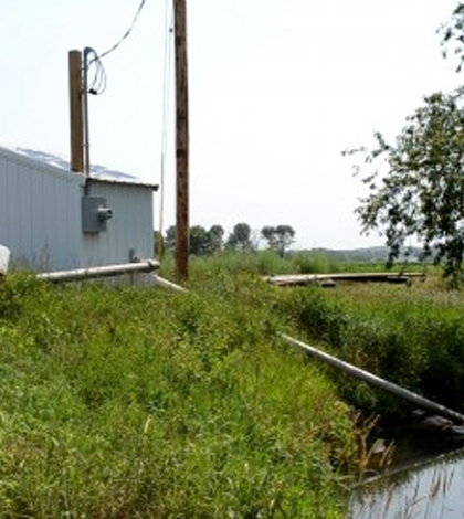 Water testing lab. (Credit: Phil Tocco / MSU Extension)