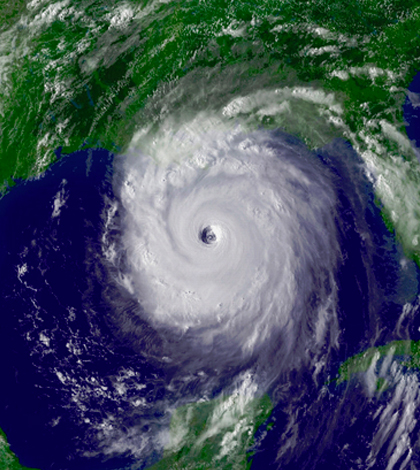 Hurricane Katrina. (Credit: NOAA)