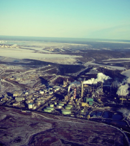 The Athabasca oilsands. (Credit: Queen's University)