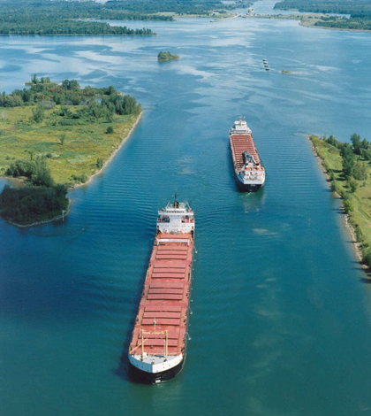 St. Lawrence Seaway oxygen