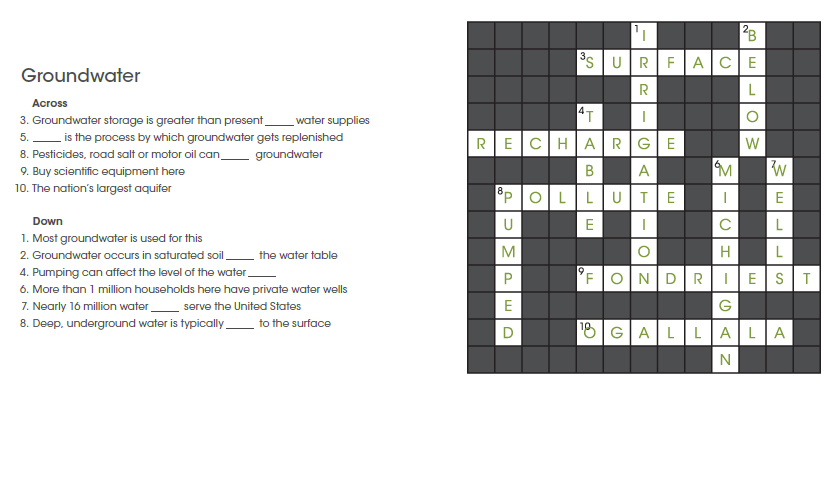 Environmental Monitor | Crossword Puzzles