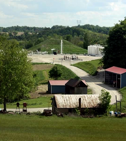 fracking methane in groundwater