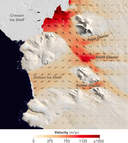 west antarctica glacier melt
