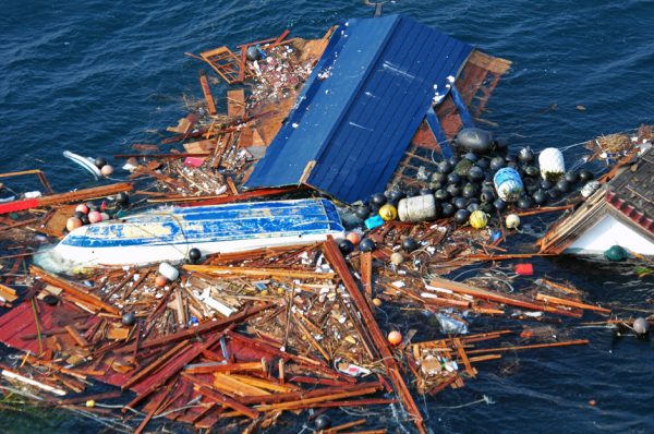 tsunami debris