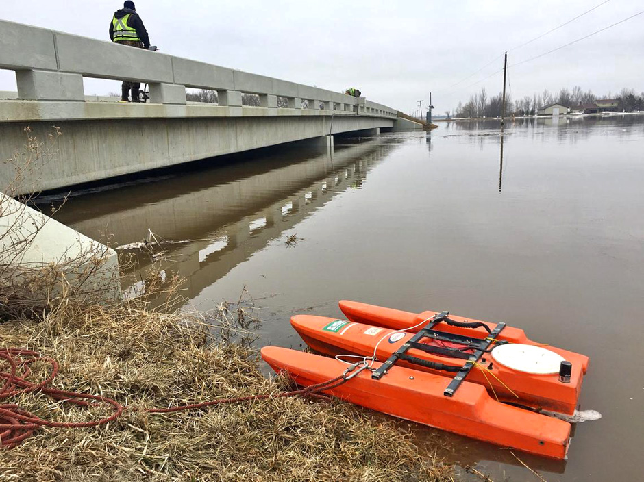 rising floodwaters