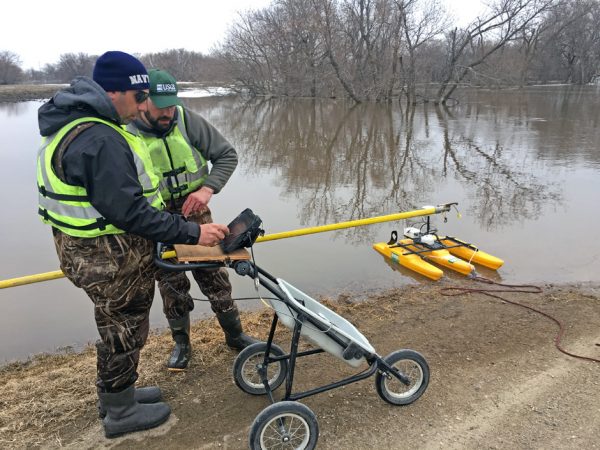 rising floodwaters