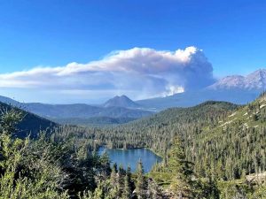 wildfires lakes