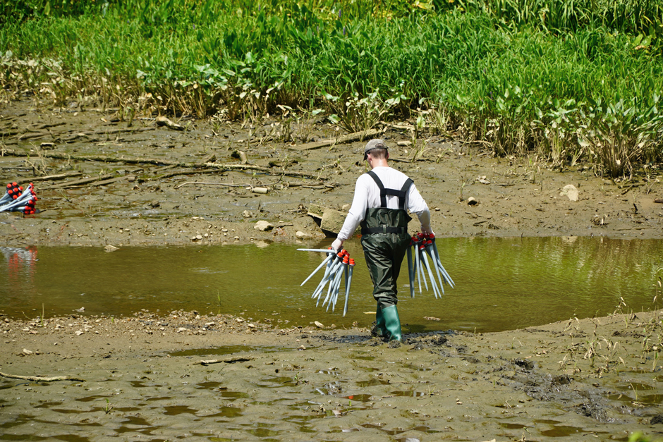 ecoSPEARS CEO, Serg Albino, deploying ecoSPEARS