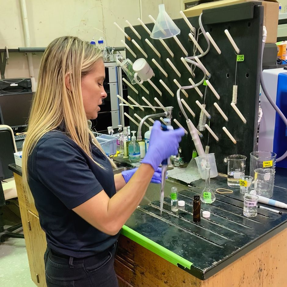 Water samples taken from residences on Maui were sent to a University of Hawai’i lab on the Island of O’ahu, where university employees analyzed the results. 