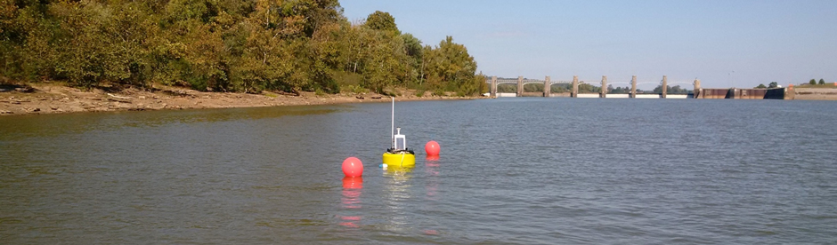 WIZARD deployed below RC Byrd Locks and Dam in Ohio