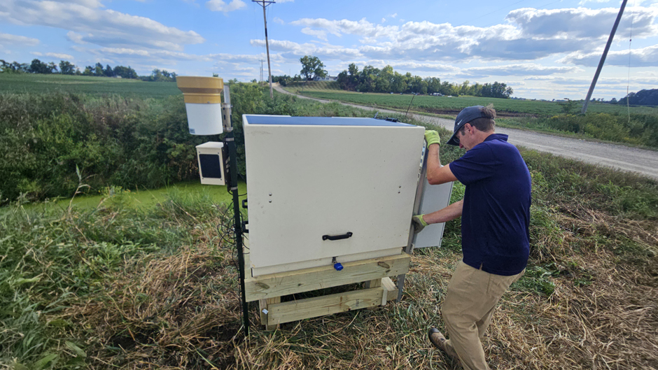 Installation of sensors happened extremely quickly, and the team often installed entire stations within an hour. Sites were chosen during an “epic drought”, and some have been adjusted since initial installation to account for actual water locations.